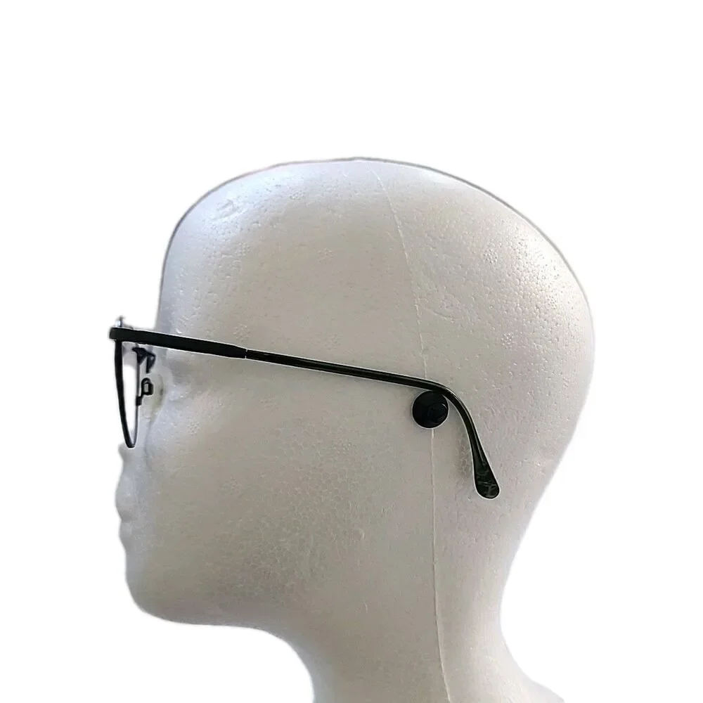 Fratelli Lozza Eyeglasses Frame Plymouth Round Metal 49-19 135 Green Ivy Italy